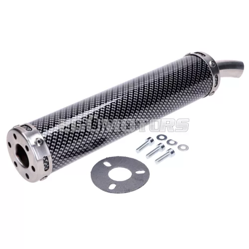 Karbon kipufogódob, univerzális