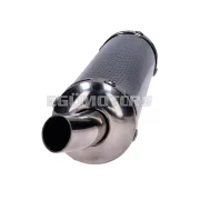 Karbon kipufogódob, univerzális