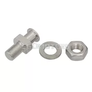 OEM Standard fék tartócsavar rövid Inox GPO, Puch Maxi, Supermaxi
