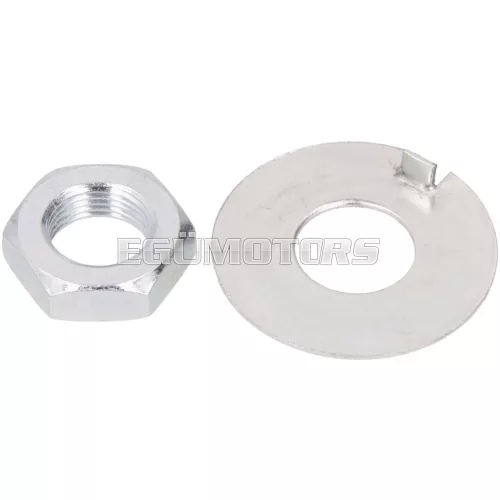 Fogaskerék rögzítő készlet, M12x1mm fogaskerék tengelyhez, Zündapp (Típus 247)