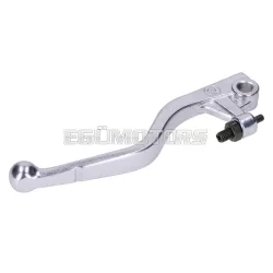   101 Octane fékkar jobb ezüst, Aprilia RX, SX 11-, Derbi Senda SM, R DRD, Rieju MRT