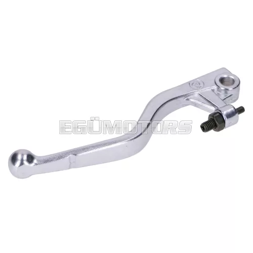101 Octane fékkar jobb ezüst, Aprilia RX, SX 11-, Derbi Senda SM, R DRD, Rieju MRT