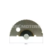 101 Octane berúgótengely komplett, 46mm / 20mm, GY6 50cc, 139QMB