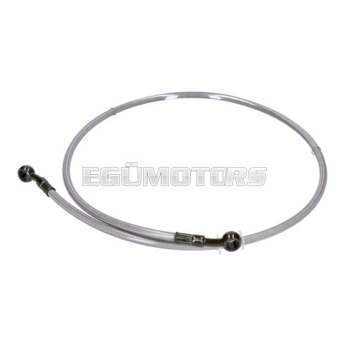 101 Octane Acélfonatos féktömlő szerelvény, 105 cm, első tárcsafékhez, GY6