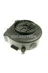 101 Octane Ventilátor fedél fekete, GY6 50cc 139QMB/QMA