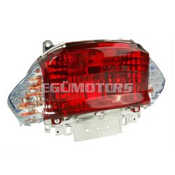   tail light assy - white turn signal lens - E-marked for Baotian BT49QT-9