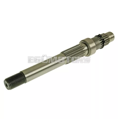 101 Octane végtengely / kihajtótengely, hosszú változat, GY6 50cc 139QMB