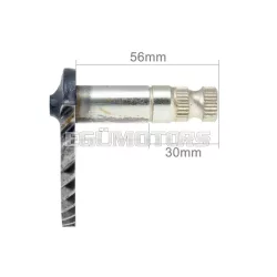   101 Octane berúgókar tengely komplett 56mm / 30mm, GY6 50cc, 139QMB