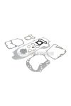 engine gasket set for 10" wheel, 669mm drive belt for GY6 50cc