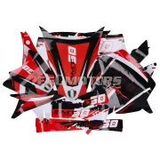 Matrica készlet fekete-fehér-piros, fényes, Gilera SMT (2011-2017)