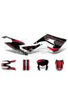 decal set black-red-grey matt for Gilera SMT 50 2018-