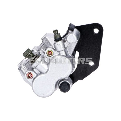 two piston brake caliper for rear disc brake incl. pads for GY6 125/150cc 152/157QMI/J