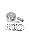 piston set 125cc incl. rings, clips and pin for GY6 152QMI