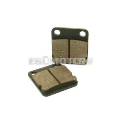 brake pad set for one piston caliper for China 4-stroke