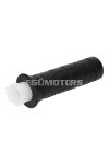 throttle tube with rubber grip right black for GY6 125/150cc 4-stroke