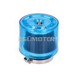   air filter Air-System metal gauze filter 38mm straight version blue shield