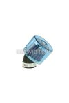 air filter Air-System metal gauze filter 35mm 45° carburetor connection blue shield