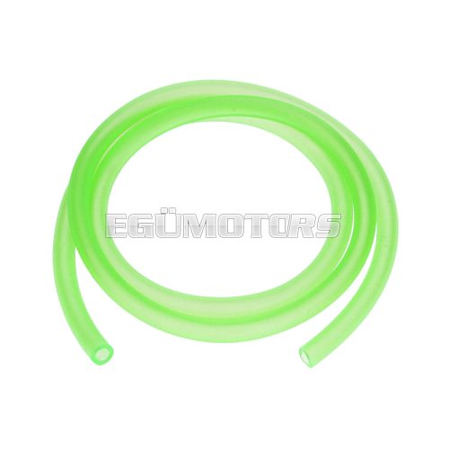 fuel hose neon-colored green 1m - 5x9mm