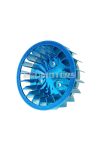101 Octane Hűtőventilátor kék, Minarelli fekvő motorokhoz, Keeway, CPI, 1E40QMB