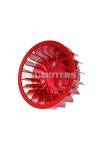 fan wheel red for Minarelli horizontal, Keeway, CPI, 1E40QMB