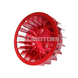   101 Octane Hűtőventilátor piros, Minarelli fekvő motorokhoz, Keeway, CPI, 1E40QMB