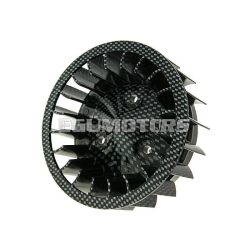   fan wheel carbon optic for Minarelli horizontal, Keeway, CPI, 1E40QMB