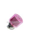 air filter Air-System metal gauze filter 35mm 45° carburetor connection red shield