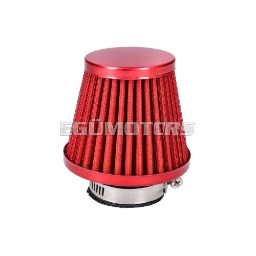 air filter Power 35mm carburetor connection red