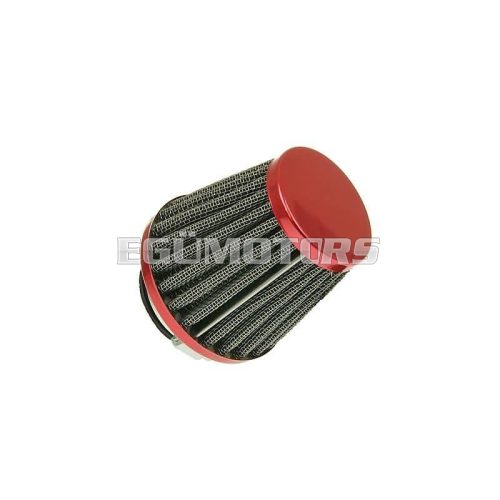 air filter Power 38mm carburetor connection red