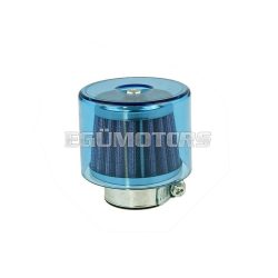   air filter Air-System metal gauze filter 35mm straight version blue shield