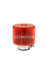 air filter Air-System metal gauze filter 35mm straight version red shield