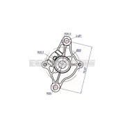 101 Octane elektromos önindító Kymco / SYM fekvő