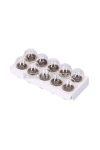 turn signal bulb clear R10W BA15S 12V 10W - 10 pcs