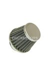 air filter Power 35mm carburetor connection chrome