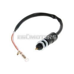   101 Octane Féklámpa kapcsoló lábfékhez, 12 mm átmérő, egyenes kivitel, univerzális