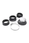 101 Octane légszűrő Powerfilter Shorty 44 / 52 / 54mm, krómozott