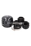 101 Octane Légszűrő Power, alumínium sapkával / pajzzsal, 28-47 mm karburátor csatlakozással, karbon