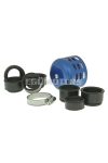 air filter Power aluminium cap / shield 28-47mm carb connection blue