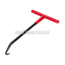   spring hook tool - to mount/remove exhaust/clutch/main or side stand springs