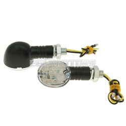   101 Octane Irányjelző lámpa készlet, M10 menet, LED, Drop, fekete