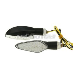 indicator light set M10 thread LED Shadow black