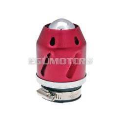   101 Octane Légszűrő Grenade, piros, egyenes kivitel, 42 mm és 35 mm karburátorcsatlakozáshoz