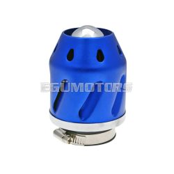   air filter Grenade blue straight version 42/48mm carb connection (adapter)