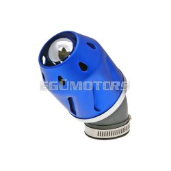 air filter Grenade blue bent version 42mm carb connection