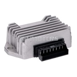   regulator / rectifier 8-pin with turn signal relay for Aprilia, Derbi, Gilera, Piaggio, Vespa from 1998-