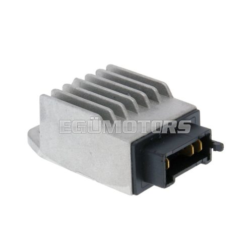 regulator / rectifier for Derbi GPR, Senda 50 EBE / EBS w. 3-pin Leonelli ignition