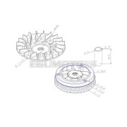 101 Octane variátor készlet, Yamaha X-Max, Majesty, Teos, Maxter, MBK Skyliner, Doodo 125cc