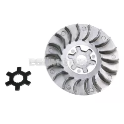 101 Octane fél szíjtárcsa csillag alátéttel, Minarelli