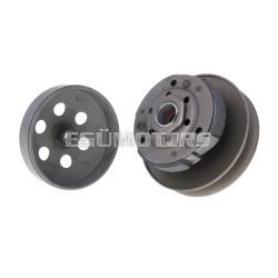   clutch pulley assy with bell 107mm for Piaggio 1998- (converter 134mm)