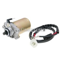   starter motor for Piaggio, Gilera, Derbi, Kymco, Aprilia & Peugeot 50cc 2T / 11 teeth